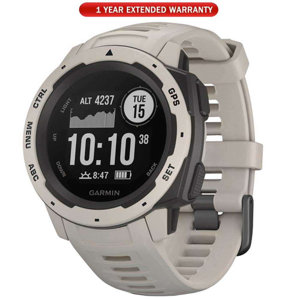 Garmin Instinct Rugged GPS Watch - Tundra