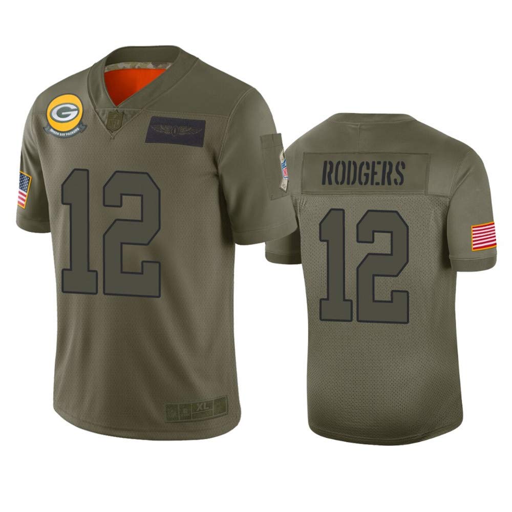aaron rodgers military jersey