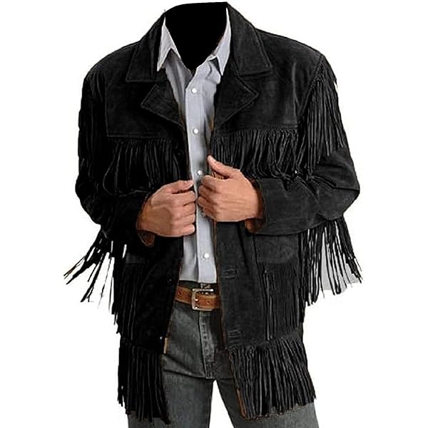 Fami Sports Men's Traditional Cowboy Western suede Leather