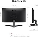 LG 24MP60G-B 24" Full HD Gaming Monitor 75Hz 5ms IPS AMD FreeSync HDMI DP view 4