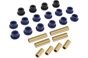 CLUBRALLY Golf Cart Bushing and Sleeve Kit, Front or Rear Leaf Spring Front Upper A Arm Suspension for Club Car DS Gas & Electric Golf Carts 1992-UP, OEM#1016346