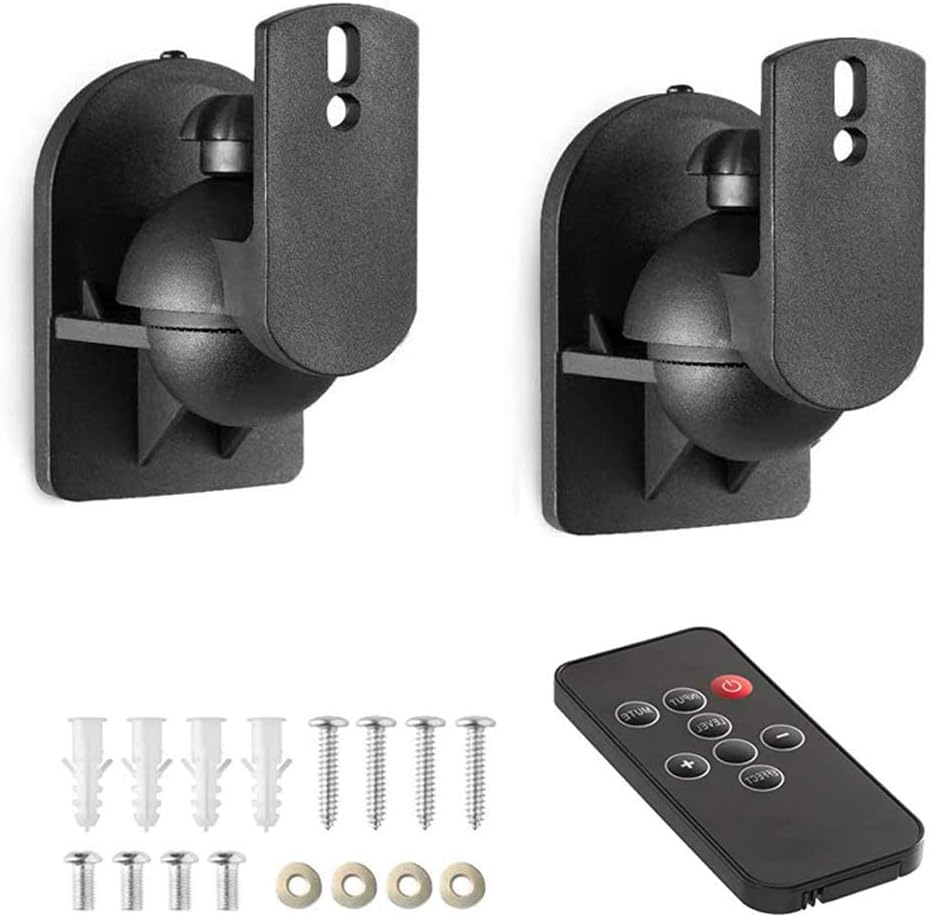 logitech z906 500w 5.1 speakers wall mounts
