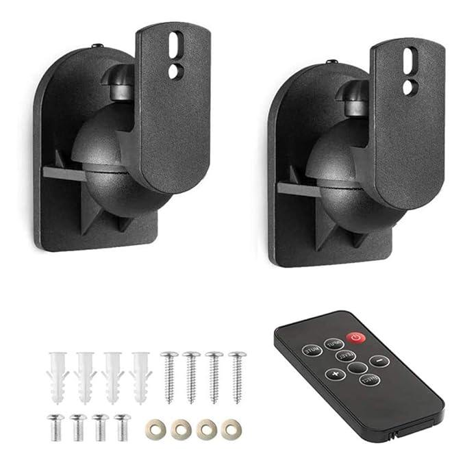 Buy 2 Pcs Speaker Wall Mount Brackets for Logitech Z906 Surround Sound