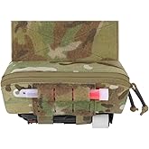 KRYDEX Tactical Small Drop Pouch Mini Dangler Pouch with TQ Holder and Hook and Loop Panel