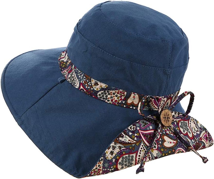 navy blue beach hat