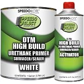 Speedokote Automotive High Build 2K Urethane Primer/Sealer WHITE Gallon Kit, SS-2950W/2790A
