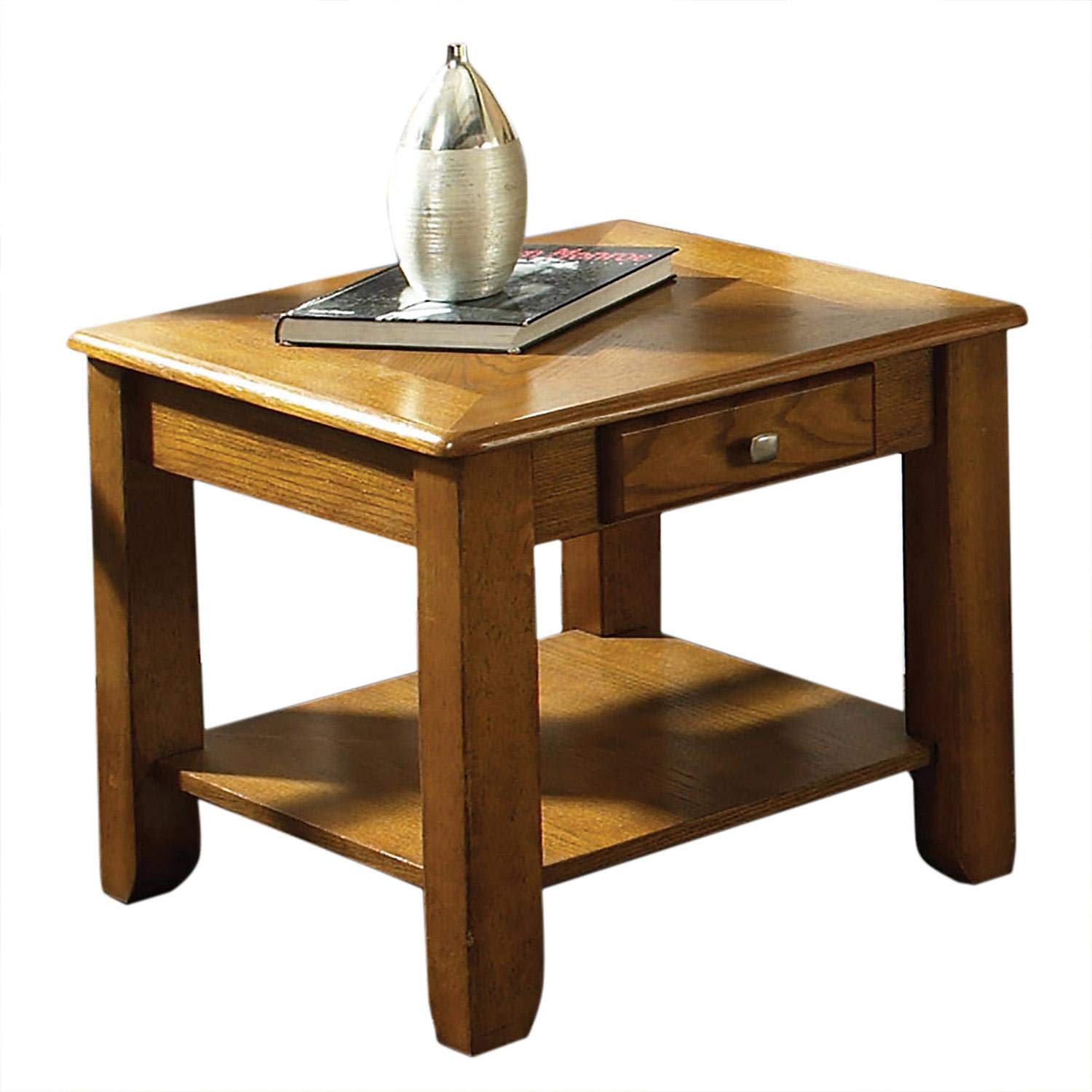 Best slate end table with drawer