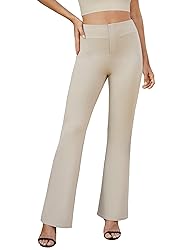 DLOODA Womens Bootcut Dress Pants Business Casual
