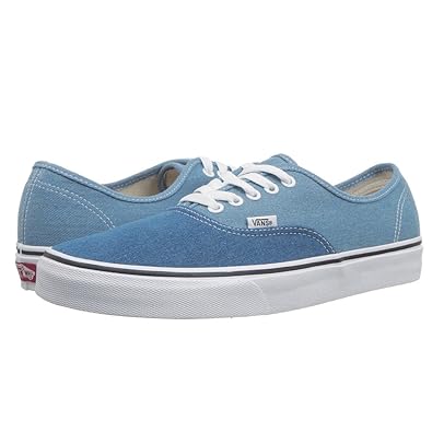 vans authentic grey denim