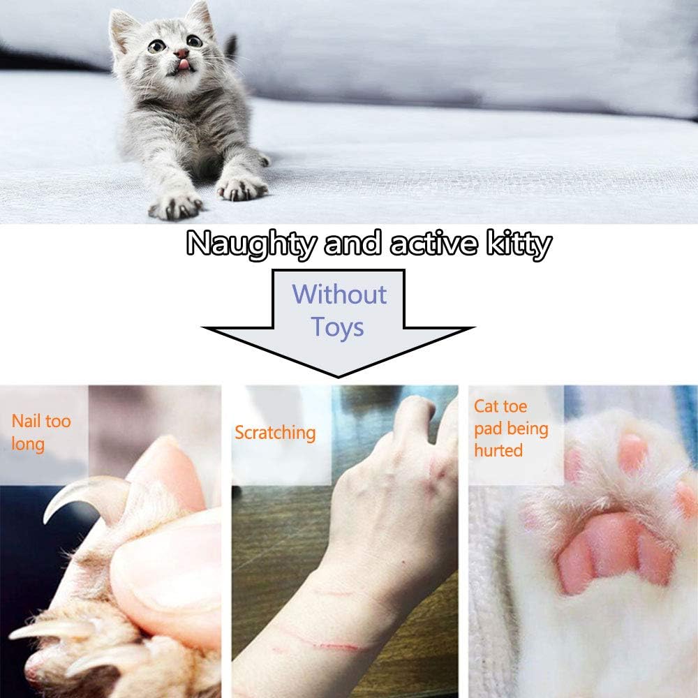 Soft Kitty Balls Pompon Cat Balls Cat Charmer With Bell For Cats Catch Teasing Scratching Training 2 Pcs Colourful Cat Toy Balls Gioncosurgery Pet Supplies