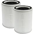 Homeland Goods Replacement Filter Toppin TPAP001 Air Purifier, 4-in-1 Pre-Filter, H13 True HEPA Filter, ap001 Allergen Absorber Air Filter 2 Pack