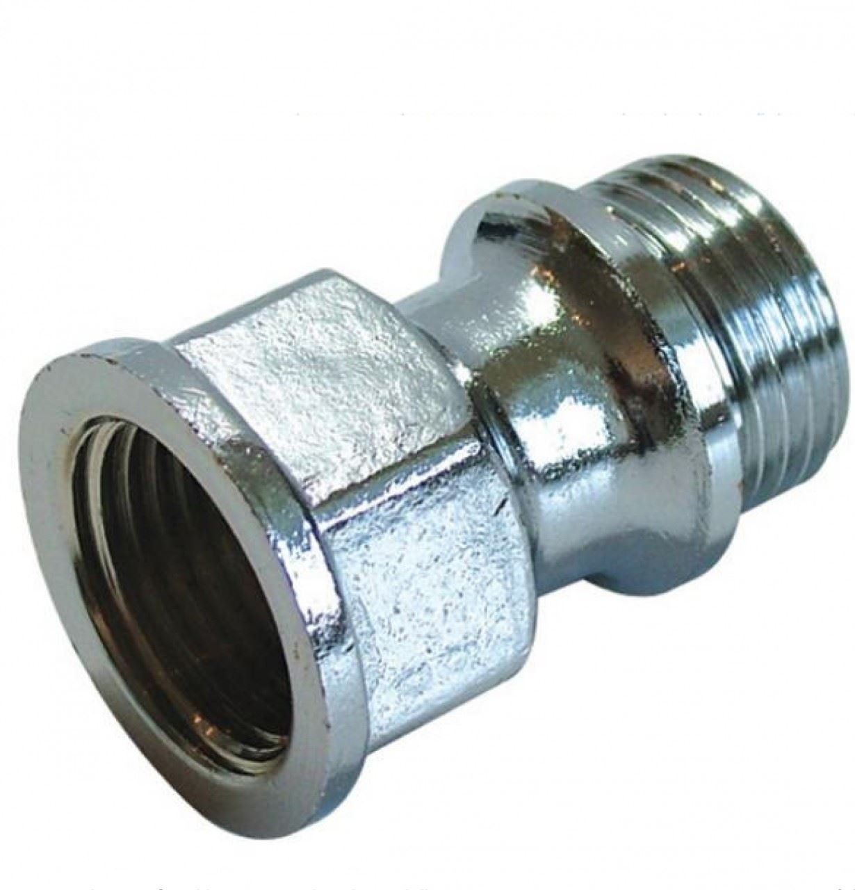 1/2" x 50mm Chrome Plated Brass Extention
