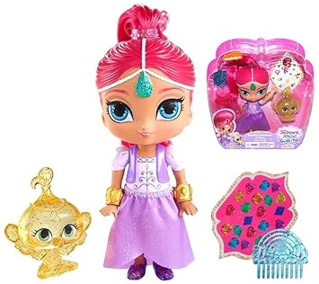 Buy Shimmer And Shine Sparkle Pets Sparkly Shimmer Tala Basic Doll Purple Online At Low Prices In India Amazon In