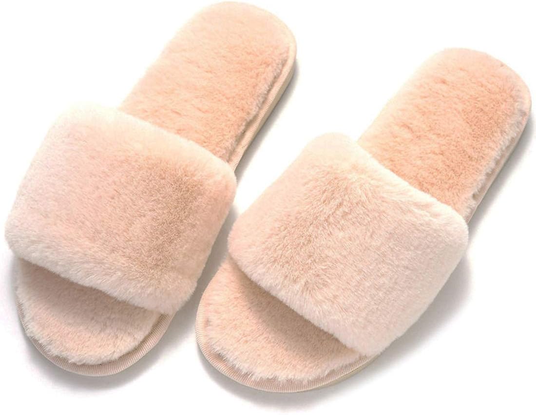 adult fuzzy slippers