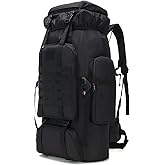 W WINTMING Hiking Backpack for Men 70L/100L Camping Backpack Military Rucksack Molle 3 Days Assault Pack for Climbing | Camping Backpack, 3 Days Assault Pack, for Climbing