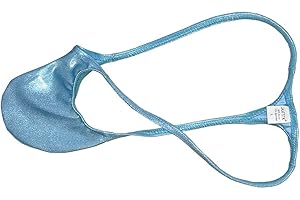 OROCOJUCO Men's Metallic Shiny G-String Tangas Pouch Underwear Male Posing T-back Grape Smugglers Stretchy Swim Thong