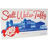 Taffy Town Saltwater Taffy - Saltair Gift Box | Gourmet| Nougat-Style Candy| Soft &amp; Delicious| Snack Treats| Party Good Candies|12 Oz