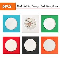 YIYINOE 6x6 Picture Frame Set of 6,Paper Photos