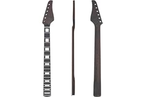 FENDIROCIK 22fret Guitar Neck Wenge Neck,Wenge Fretboard Inlaid with Acrylic Inlay, Cow Bone Nut