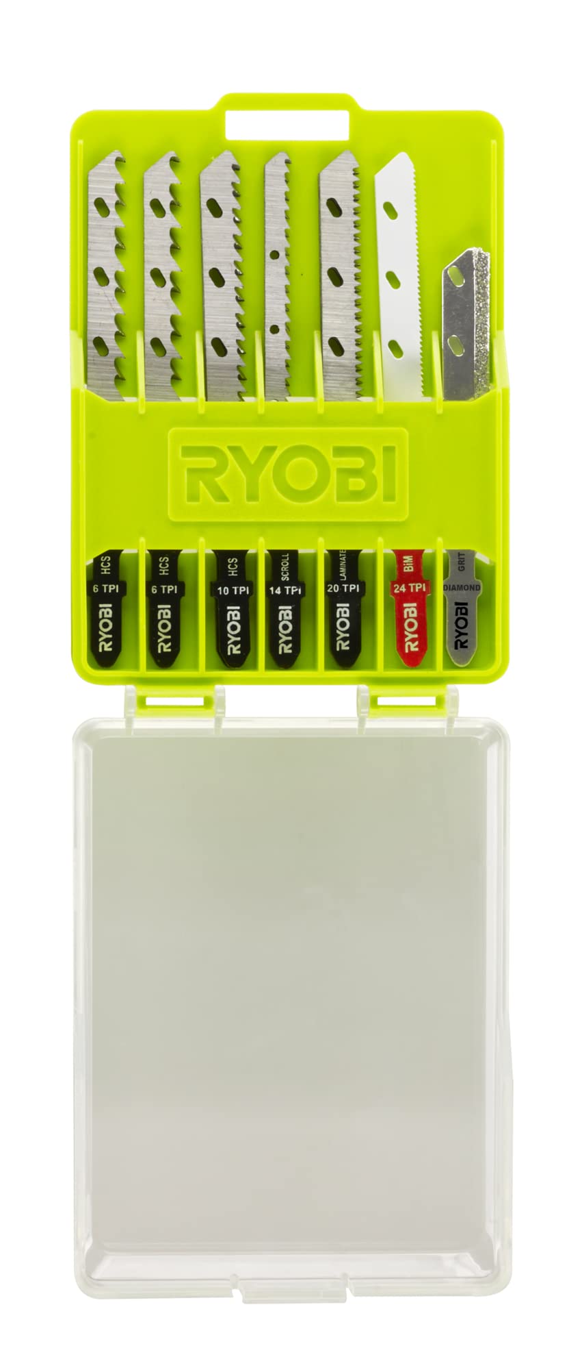 Ryobi RAK10JSBMP Jigsaw Blade Set (10 piece)