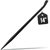 Mutt Tools 14 Inch Alignment Pry Bar Heavy Duty Sleever Bar | 14 Inch, Forged Steel, Compact, Sleever Bar, Tapered Point