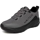Nautica Boys Youth Lace Up Sneakers, Lightweight Mesh Athletic Running Shoes for Kids Cushioned Comfort Sole for School Sports Walking