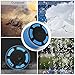 Waterproof Bluetooth Speaker, IPX7 Waterproof Shower Speaker, 5W Driver Portable Speaker, 8 Hours Playtime, 33 Feet Bluetooth Range, Built-in Mic, Led Light, FM Radio