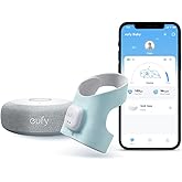 eufy Baby S320 Smart Sock Baby Monitor with 2.4 GHz Wi-Fi, Track Sleep Patterns, Naps, Heart Rate, and Blood Oxygen Levels, S