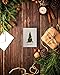 Sustainable Greetings Christmas Cards with Envelopes - 48 Pack, 4.5 x 6.25 in - Bulk Holiday Greeting Card Assortment - 6 Funny Tree Designs & Smooth Cardstock