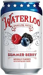 Waterloo Sparkling Water Waterloo Mixed Berry Sparkling Water, 12 Fl Oz