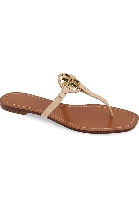 tory burch mini miller jelly flat thong sandals