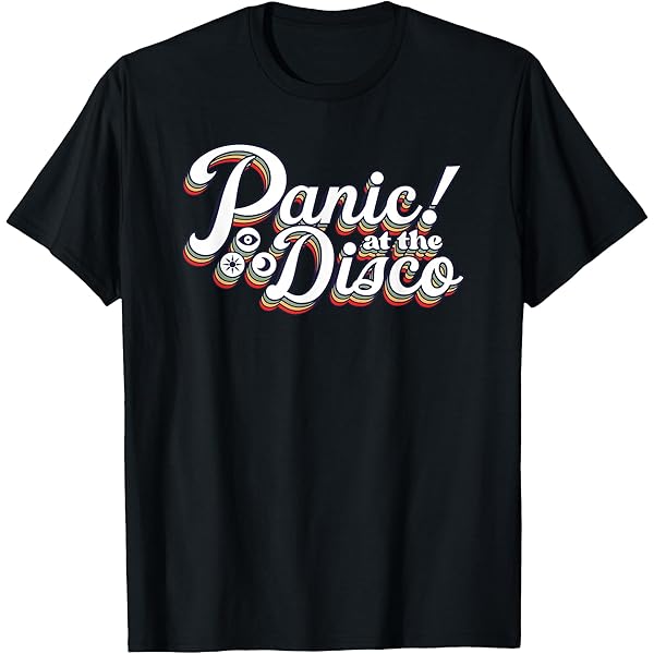 Panic! At The Disco Tシャツ ブラック Amazon.com: Panic! At The Disco - Lightning T-Shirt