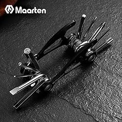 Maarten Bike Multitool, 15 in 1 Portable Foldable