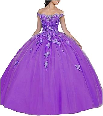 purple xv dresses
