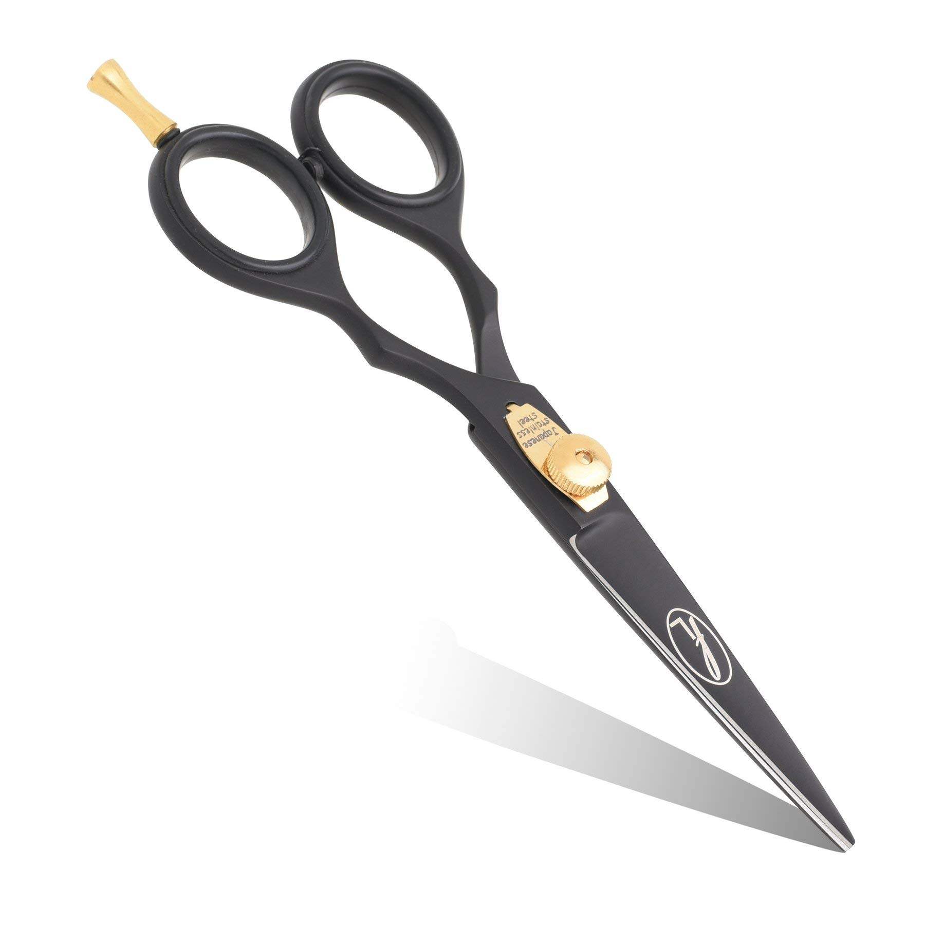 Razor Edge Hair Cutting Scissors – Stainless Steel Sharp Blades Barber Scissors | Moustache Haircut Hairdresser Trimming Thinning Shears for Kids, Men and Women | with Handy Adjustment Tension Screw