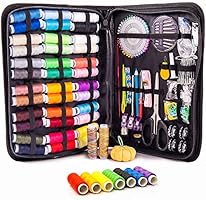 Premium Sewing KIT – Sewing Kits for Adults with 38 Color Threads – Complete Needle & Thread Kit for Sewing for Quick...