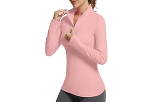 GGOV Golf Shirts for Woman UPF 50+ Sun Protection Quick Dry Lightweight Long Sleeve Polo Shirts for Woman Rash Guard