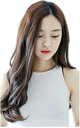 Amazon Qianzicai 女性のロングヘアナチュラルカーリーウィッグ 素晴らしい高温ファイバーウィッグ160度 26インチ ナチュラルカラーウィッグ ヘアツール Qianzicai ビューティー 通販