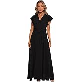 Petal & Pup Womens Maverick Wrap Maxi Dress