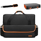 Heavy-Duty 1680D Water-Resistant Griddle Carry Bag for Blackstone 2363 2250 2246 2364 Adventure Ready 14" with Adjustable Shoulder Strap &amp; Front Pocket
