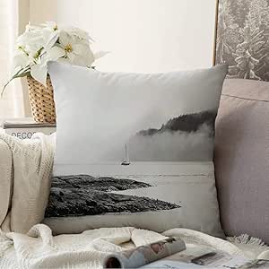 Amazon.com: Decorative Throw Pillow Covers Wave Romantic 