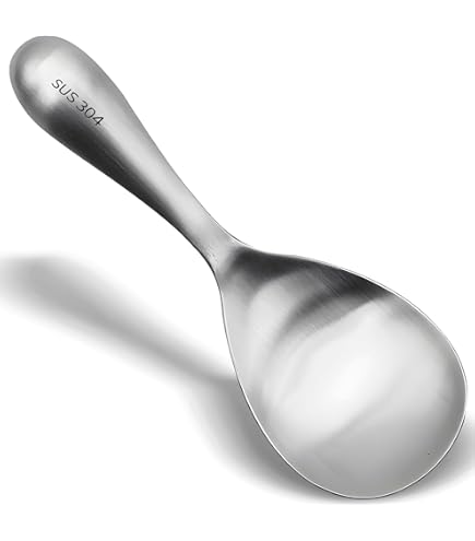 Clearance Items! SLMOTUAE Stainless Steel Rice Spoon Spoon Serving Spoon Can Be Vertical