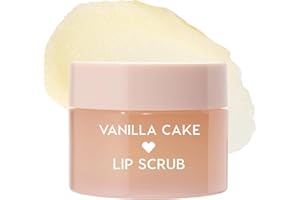 ColourPop Fresh Kiss Exfoliating Lip Scrub - Nourishing Lip Exfoliator to Gently Buff & Soften Skin - Enriched with Cocoa & Shea Butter to Lock in Moisture - Vanilla Cake (0.37 oz)