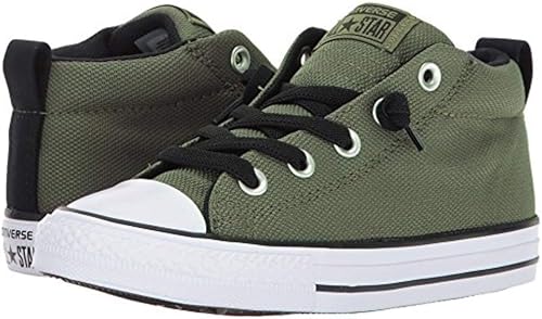 converse verde negro