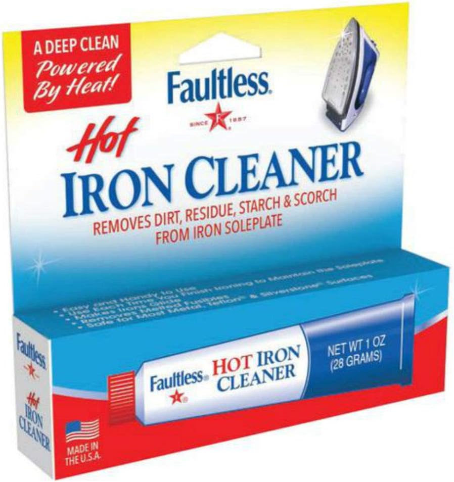 Faultless 1 X Hot Iron Cleaner, 28g Amazon.co.uk Kitchen & Home