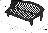 Stax Hearth & Home Cast Iron Fire Grate 16 Inch Opening Heavy Duty view 4