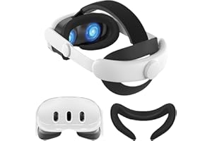 UWDEDO Head Strap for Meta Quest 3, Elite Strap Replacement for Oculus Quest 3, VR Headset Accessories Head Strap with Adjustable Enhanced Support & Comfort & Reduce Pressure