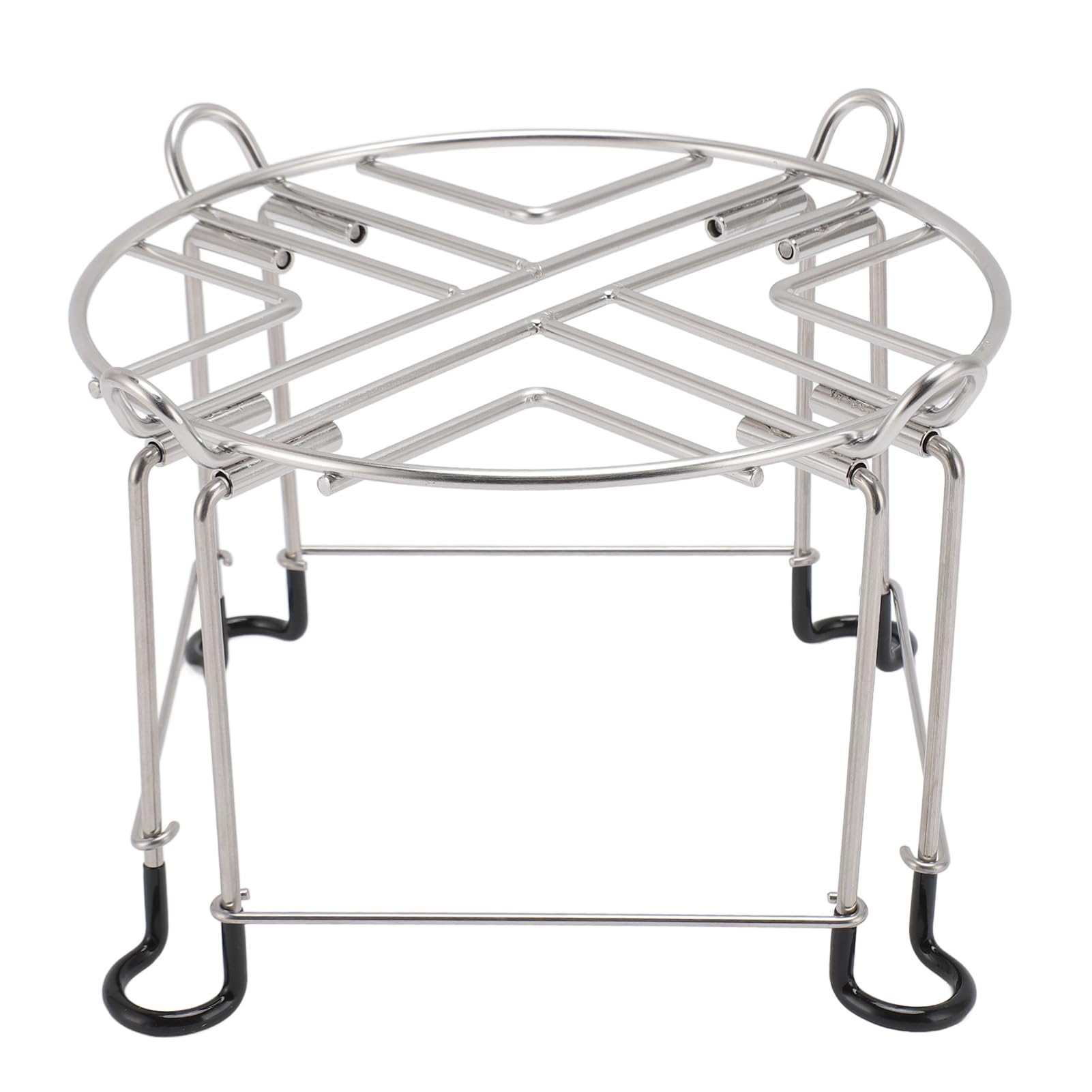 Stainless Steel Stand 6 Inch Tall with Hooks Countertop Holder for Berkey Big Royal Fed Systems Portable and Stable Base for Camping RV Outdoor Use Replacement