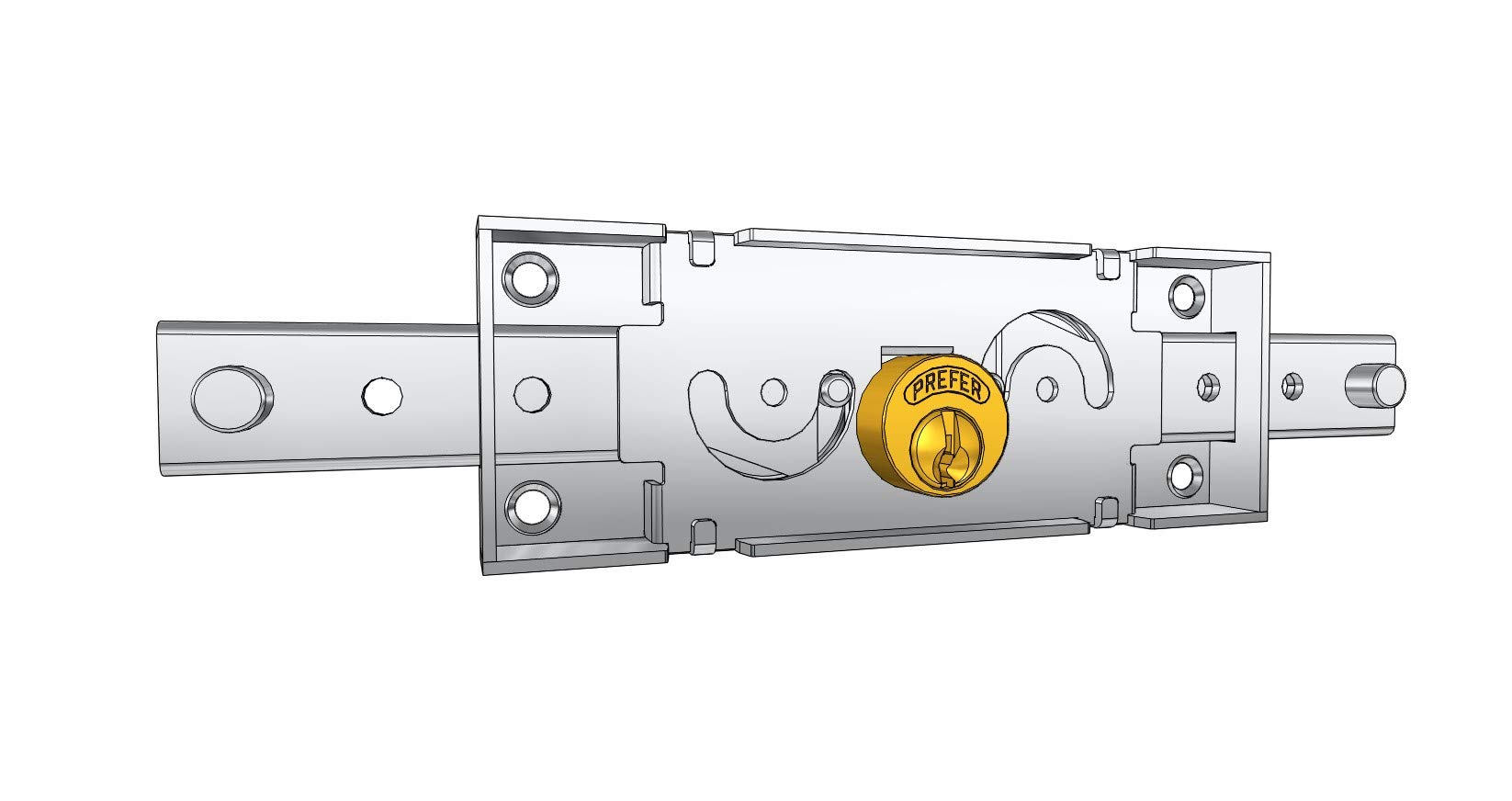 P & B Di Palumbo Carmine-Favorite Shutter Lock 063757 Central)