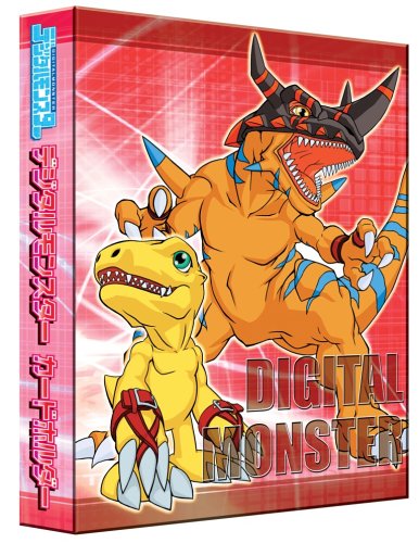 Digimon Collectible Card Game Carddass 4 Pocket Binder Portfolio Digital Monster English